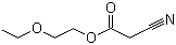 氰乙酸乙氧基乙酯結構式_32804-77-6結構式