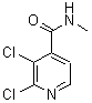 2,3-Dichloro-n-methyl-4-pyridinecarboxamideStructure,329794-24-3Structure 2,3-Dichloro-n-methyl-4-pyridinecarboxamide Structure,329794-24-3Structure
