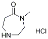 Hexahydro-4-methyl-5h-1,4-diazepin-5-one hydrochloride Structure,329794-41-4Structure