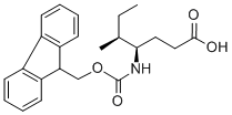 4-Fmoc-(R)-氨基-5-(S)甲基 庚酸結(jié)構(gòu)式_331763-50-9結(jié)構(gòu)式