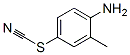2-甲基-4-硫氰?；桨方Y(jié)構(gòu)式_33192-10-8結(jié)構(gòu)式