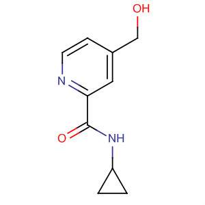 N-cyclopropyl-4-(hydroxymethyl)pyridine-2-carboxamideStructure,332013-47-5Structure N-cyclopropyl-4-(hydroxymethyl)pyridine-2-carboxamide Structure,332013-47-5Structure