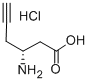 (R)-3-氨基-5-己炔酸鹽酸鹽結(jié)構(gòu)式_332064-87-6結(jié)構(gòu)式