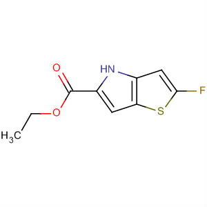 2-氟-4H-噻吩并[3,2-b]吡咯-5-羧酸乙酯結(jié)構(gòu)式_332099-22-6結(jié)構(gòu)式