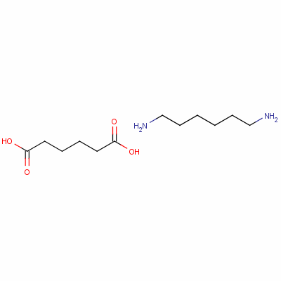 Adipic acid, compound with hexane-1,6-diamine (1:1)Structure,3323-53-3Structure Adipic acid, compound with hexane-1,6-diamine (1:1) Structure,3323-53-3Structure