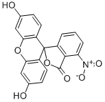 4-NitrofluoresceinStructure,3326-35-0Structure 4-Nitrofluorescein Structure,3326-35-0Structure