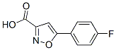 5-(4-Fluorophenyl)isoxazole-3-carboxylic acid Structure,33282-24-5Structure