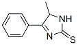 5-Methyl-4-phenyl-3-imidazoline-2-thioneStructure,33289-24-6Structure 5-Methyl-4-phenyl-3-imidazoline-2-thione Structure,33289-24-6Structure