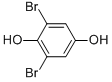 1,3-Dibromo-2,5-dihydroxybenzeneStructure,3333-25-3Structure 1,3-Dibromo-2,5-dihydroxybenzene Structure,3333-25-3Structure