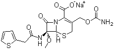 Cefoxitin sodiumStructure,33564-30-6Structure Cefoxitin sodium Structure,33564-30-6Structure