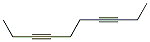 3,7-DecadiyneStructure,33840-20-9Structure 3,7-Decadiyne Structure,33840-20-9Structure
