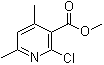 2-氯-4,6-二甲基煙酸甲酯結(jié)構(gòu)式_339151-88-1結(jié)構(gòu)式