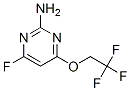 2-Amino-4-trifluoroethoxy-6-fluoropyrimidineStructure,339369-59-4Structure 2-Amino-4-trifluoroethoxy-6-fluoropyrimidine Structure,339369-59-4Structure