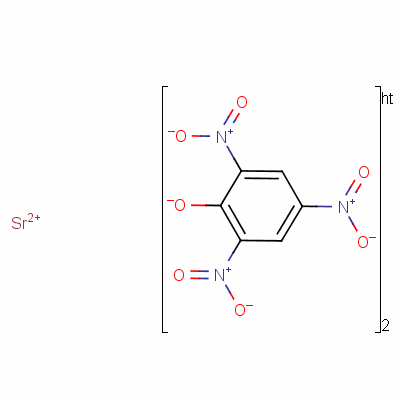 Strontium 2,4,6-trinitrophenolateStructure,34069-88-0Structure Strontium 2,4,6-trinitrophenolate Structure,34069-88-0Structure