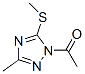 1H-1,2,4-triazole, 1-acetyl-3-methyl-5-(methylthio)- (9ci)Structure,340981-30-8Structure 1H-1,2,4-triazole, 1-acetyl-3-methyl-5-(methylthio)- (9ci) Structure,340981-30-8Structure