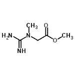 (9CI)-N-(氨基亞氨基甲基)-N-甲基甘氨酸甲酯結構式_341553-87-5結構式