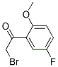 2-Bromo-1-(5-fluoro-2-methoxyphenyl)ethanoneStructure,343-04-4Structure 2-Bromo-1-(5-fluoro-2-methoxyphenyl)ethanone Structure,343-04-4Structure
