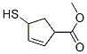 2-Cyclopentene-1-carboxylicacid,4-mercapto-,methylester(9ci)Structure,344324-77-2Structure 2-Cyclopentene-1-carboxylicacid,4-mercapto-,methylester(9ci) Structure,344324-77-2Structure