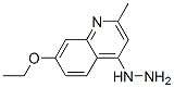 Quinoline, 7-ethoxy-4-hydrazino-2-methyl- (9ci)Structure,344561-79-1Structure Quinoline, 7-ethoxy-4-hydrazino-2-methyl- (9ci) Structure,344561-79-1Structure
