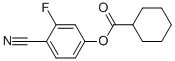 Cyclohexanecarboxylic acid,4-cyano-3-fluorophenyl esterStructure,344749-25-3Structure Cyclohexanecarboxylic acid,4-cyano-3-fluorophenyl ester Structure,344749-25-3Structure