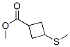Cyclobutanecarboxylic acid,3-(methylthio)-,methyl ester (9ci)Structure,344750-31-8Structure Cyclobutanecarboxylic acid,3-(methylthio)-,methyl ester (9ci) Structure,344750-31-8Structure