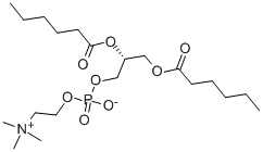 1,2-Dihexanoyl-sn-glycero-3-phosphocholineStructure,34506-67-7Structure 1,2-Dihexanoyl-sn-glycero-3-phosphocholine Structure,34506-67-7Structure