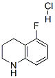 5-Fluoro-1,2,3,4-tetrahydro-quinoline hydrochlorideStructure,345264-61-1Structure 5-Fluoro-1,2,3,4-tetrahydro-quinoline hydrochloride Structure,345264-61-1Structure