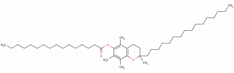 (2-Hexadecyl-2,5,7,8-tetramethylchroman-6-yl) hexadecanoateStructure,34562-29-3Structure (2-Hexadecyl-2,5,7,8-tetramethylchroman-6-yl) hexadecanoate Structure,34562-29-3Structure