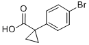 1-(4-Bromophenyl)cyclopropane Carboxylic acidStructure,345965-52-8Structure 1-(4-Bromophenyl)cyclopropane Carboxylic acid Structure,345965-52-8Structure