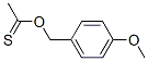 4-甲氧基異硫代乙酸芐酯結(jié)構(gòu)式_34722-37-7結(jié)構(gòu)式