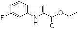 6-氟吲哚-2-甲酸乙酯結(jié)構(gòu)式_348-37-8結(jié)構(gòu)式