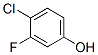 4-Chloro-3-fluorophenol Structure,348-60-7Structure