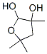 2,3-Furandiol ,tetrahydro-3,5,5-trimethyl-(9ci)Structure,348643-20-9Structure 2,3-Furandiol ,tetrahydro-3,5,5-trimethyl-(9ci) Structure,348643-20-9Structure