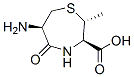 1,4-Thiazepine-3-carboxylicacid,6-aminohexahydro-2-methyl-5-oxo-,(2r,3r,6r)-(9ci)Structure,349101-74-2Structure 1,4-Thiazepine-3-carboxylicacid,6-aminohexahydro-2-methyl-5-oxo-,(2r,3r,6r)-(9ci) Structure,349101-74-2Structure