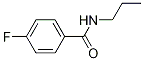 N-丙基-4-氟苯甲酰胺結構式_349129-65-3結構式