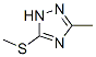 1H-1,2,4-triazole,3-methyl-5-(methylthio)-(9ci)Structure,34985-98-3Structure 1H-1,2,4-triazole,3-methyl-5-(methylthio)-(9ci) Structure,34985-98-3Structure
