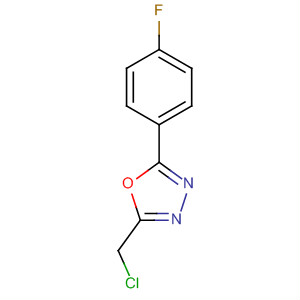 2-(氯甲基)-5-(4-氟苯基)-1,3,4-噁二唑結(jié)構(gòu)式_350672-14-9結(jié)構(gòu)式