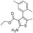 Ethyl 2-amino-4-(2,5-dimethylphenyl)-5-methylthiophene-3-carboxylateStructure,350990-31-7Structure Ethyl 2-amino-4-(2,5-dimethylphenyl)-5-methylthiophene-3-carboxylate Structure,350990-31-7Structure