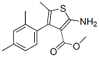 Methyl 2-amino-4-(2,4-dimethylphenyl)-5-methylthiophene-3-carboxylateStructure,351156-17-7Structure Methyl 2-amino-4-(2,4-dimethylphenyl)-5-methylthiophene-3-carboxylate Structure,351156-17-7Structure