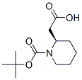 (2R)-1-[(1,1-二甲基乙氧基)羰基]-2-哌啶乙酸結構式_351410-32-7結構式