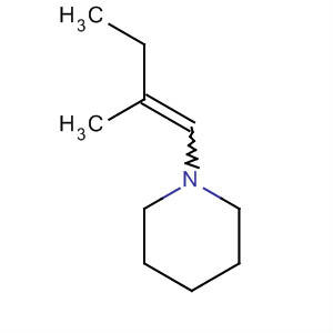 1-(2-Methyl-1-butenyl)piperidineStructure,35155-43-2Structure 1-(2-Methyl-1-butenyl)piperidine Structure,35155-43-2Structure