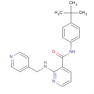 N-(4-tert-butylphenyl)-2-((4-pyridinylmethyl)amino)-3-pyridinecarboxamideStructure,352227-74-8Structure N-(4-tert-butylphenyl)-2-((4-pyridinylmethyl)amino)-3-pyridinecarboxamide Structure,352227-74-8Structure