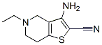 (9CI)-3-氨基-5-乙基-4,5,6,7-四氫-噻吩并[3,2-c]吡啶-2-甲腈結(jié)構(gòu)式_353486-58-5結(jié)構(gòu)式