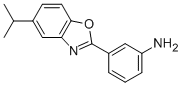 3-(5-Isopropyl-benzooxazol-2-yl)-phenylamineStructure,356085-09-1Structure 3-(5-Isopropyl-benzooxazol-2-yl)-phenylamine Structure,356085-09-1Structure
