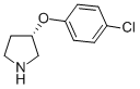 S-3-(4-chlorophenoxy)-pyrrolidineStructure,356557-96-5Structure S-3-(4-chlorophenoxy)-pyrrolidine Structure,356557-96-5Structure