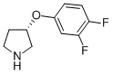 S-3-(3,4-difluorophenoxy)-pyrrolidineStructure,356558-52-6Structure S-3-(3,4-difluorophenoxy)-pyrrolidine Structure,356558-52-6Structure