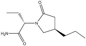1-Pyrrolidineacetamide, α-ethyl-2-oxo-4-propyl-, (αs,4r)-Structure,357336-20-0Structure 1-Pyrrolidineacetamide, α-ethyl-2-oxo-4-propyl-, (αs,4r)- Structure,357336-20-0Structure