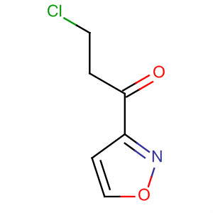 1-Propanone,3-chloro-1-(3-isoxazolyl)-(9ci)Structure,357405-87-9Structure 1-Propanone,3-chloro-1-(3-isoxazolyl)-(9ci) Structure,357405-87-9Structure