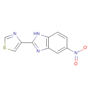 6-Nitro-2-(4-thiazolyl)-1h-benzimidazoleStructure,3575-05-1Structure 6-Nitro-2-(4-thiazolyl)-1h-benzimidazole Structure,3575-05-1Structure