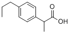 (2Rs)-2-(4-n-propylphenyl)propanoic acidStructure,3585-47-5Structure (2Rs)-2-(4-n-propylphenyl)propanoic acid Structure,3585-47-5Structure